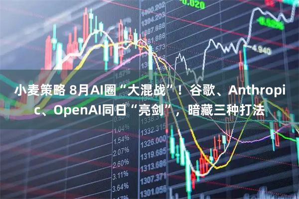 小麦策略 8月AI圈“大混战”！谷歌、Anthropic、OpenAI同日“亮剑”，暗藏三种打法